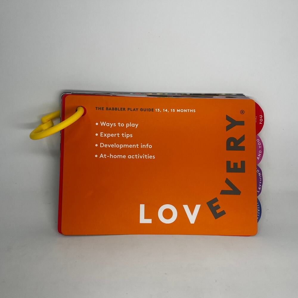 Lovevery The Babbler Play Guide 13, 14, 15 Months